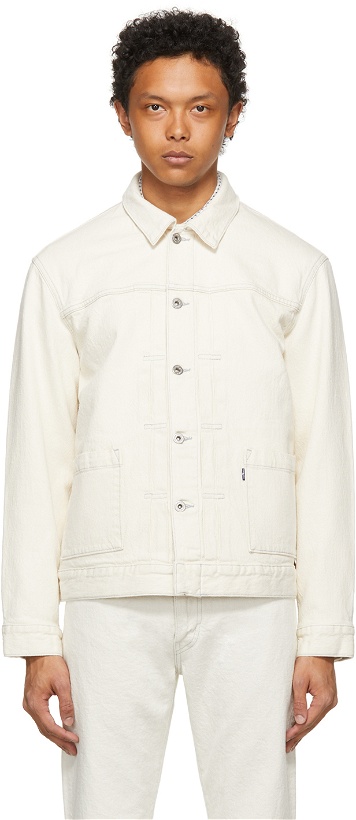 Photo: Levi's Made & Crafted Off-White Denim Type II Trucker Jacket