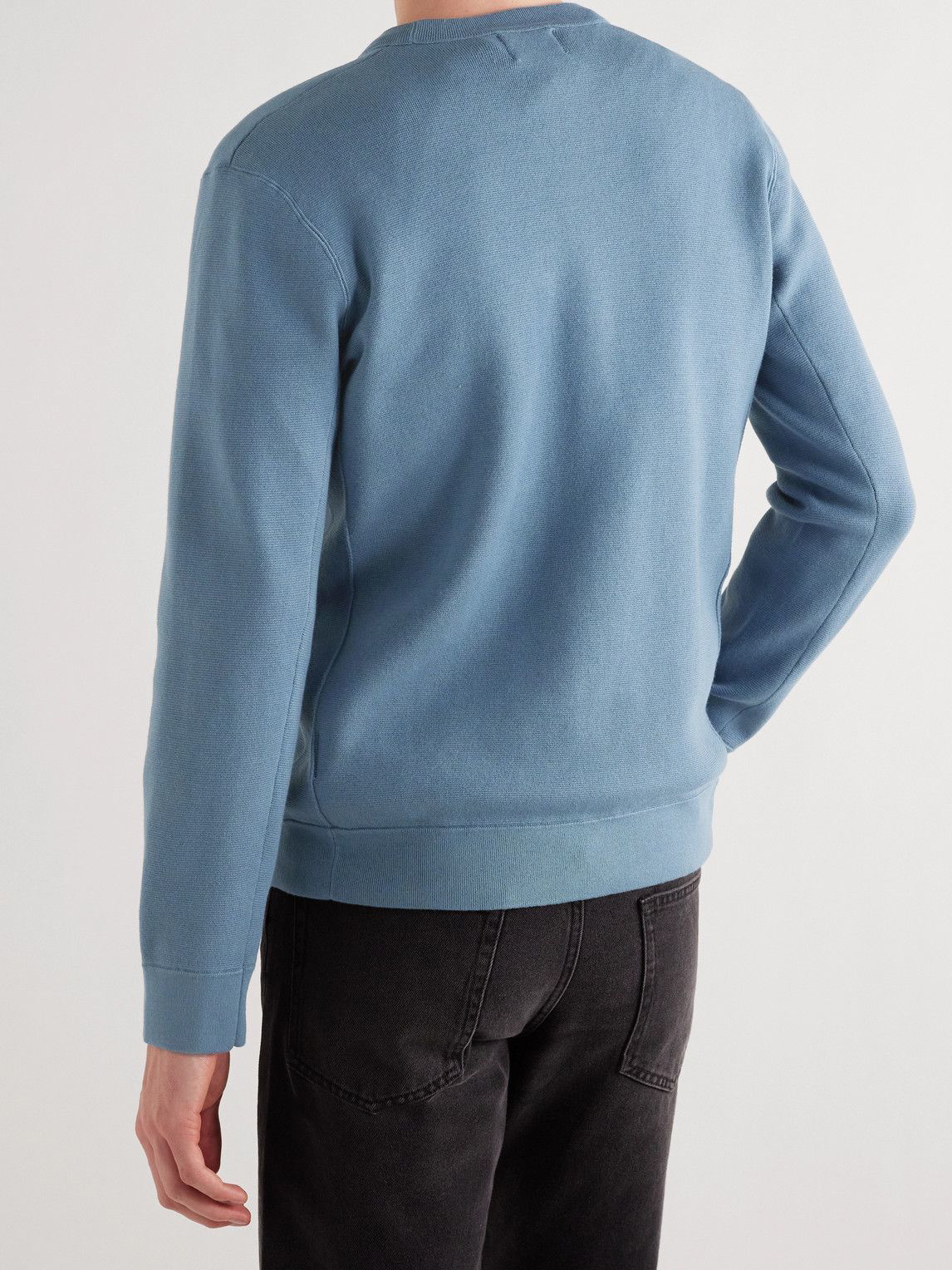 NN07 - Luis Modal and Cotton-Blend Sweater - Blue NN07