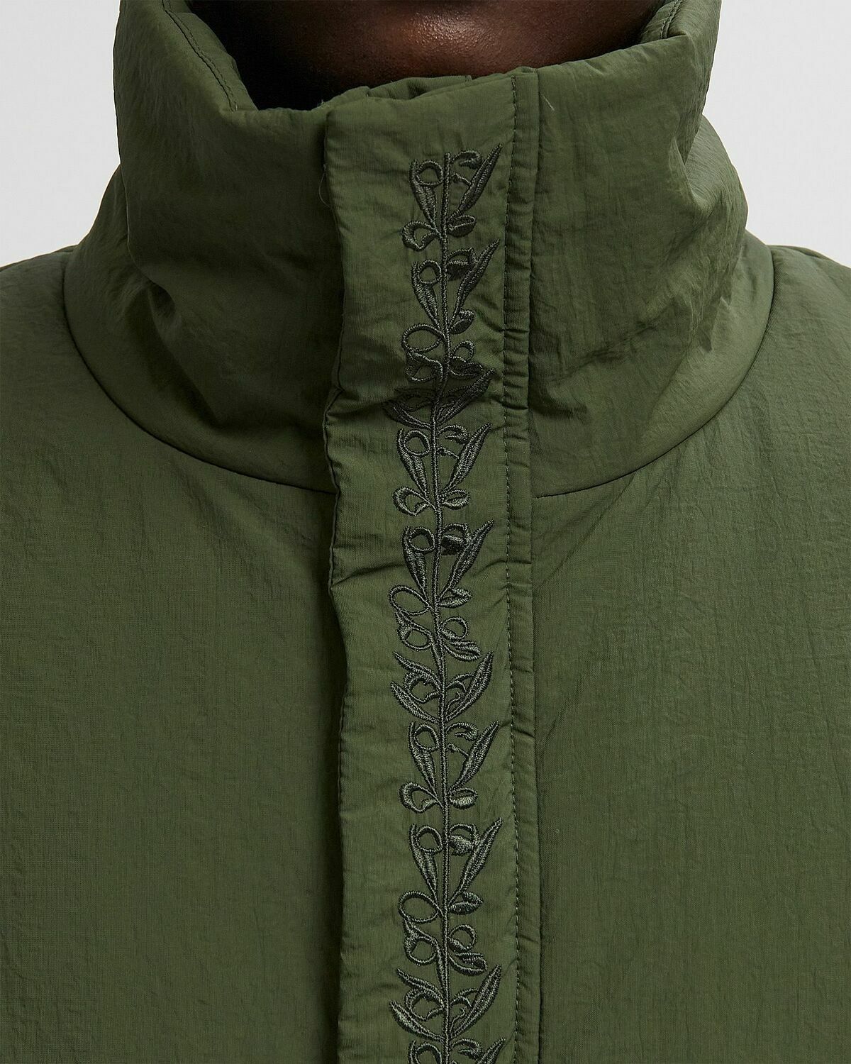 Rough. PUFFER JACKET Green Mens Down & Puffer Jacket