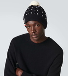 Thom Browne Intarsia cable-knit wool beanie