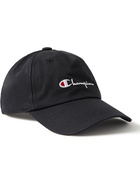 CHAMPION - Logo-Embroidered Cotton-Blend Twill Baseball Cap