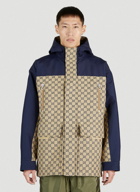 Gucci - GG Hooded Jacket in Beige