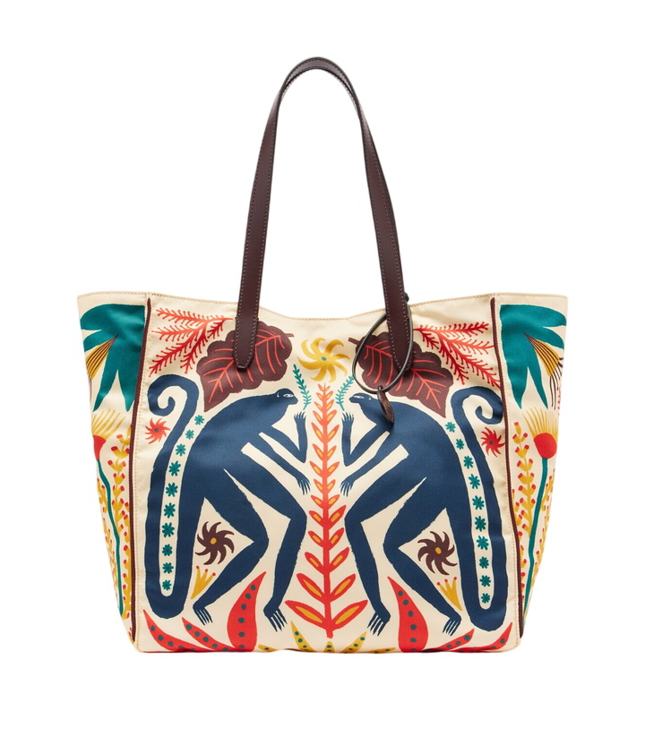 Photo: Etro Tabby Large printed tote bag
