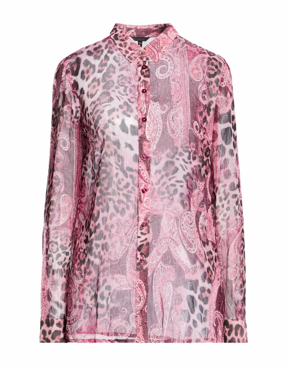 Guess Womens Shirt in Magenta