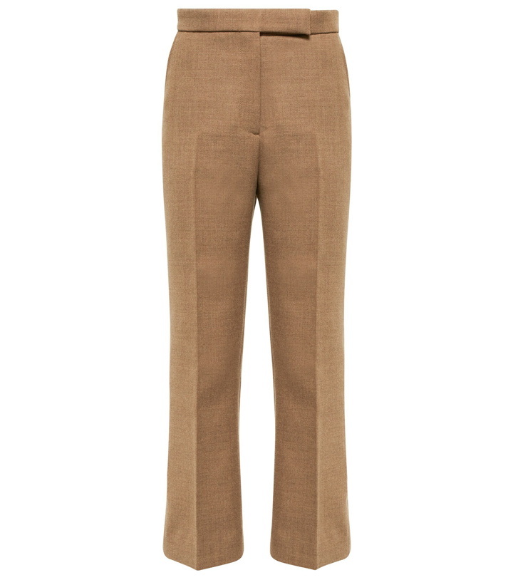 Photo: Toteme - Cropped wool suit pants