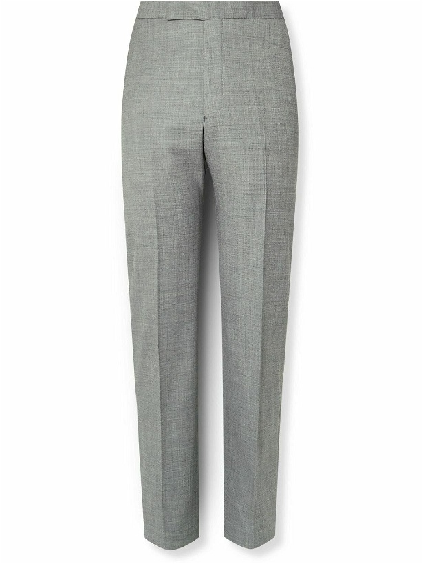 Photo: Richard James - Straight-Leg Wool Suit Trousers - Gray
