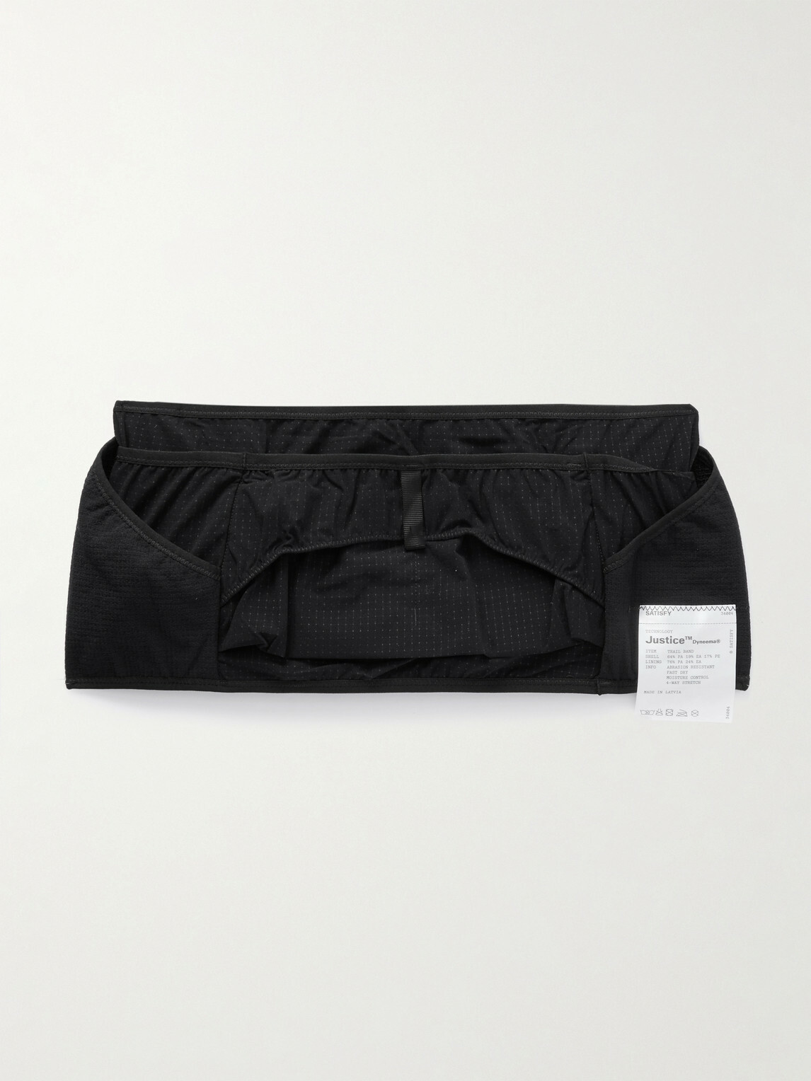 Satisfy - Justice™ Dyneema® Running Belt - Black