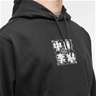 Li-Ning Men's Embroidered Box Hoodie in Black
