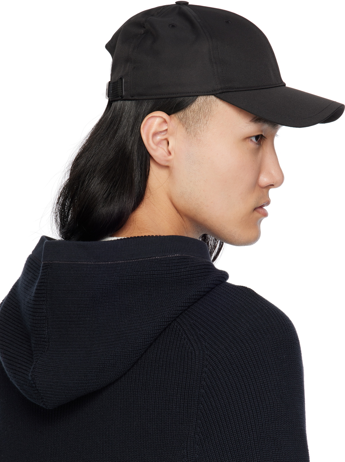 rag & bone Black Miles Baseball Cap
