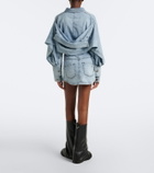 The Attico Denim minidress