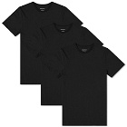 Organic Basics Men's Organic Cotton T-Shirt - 3 Pack in Black