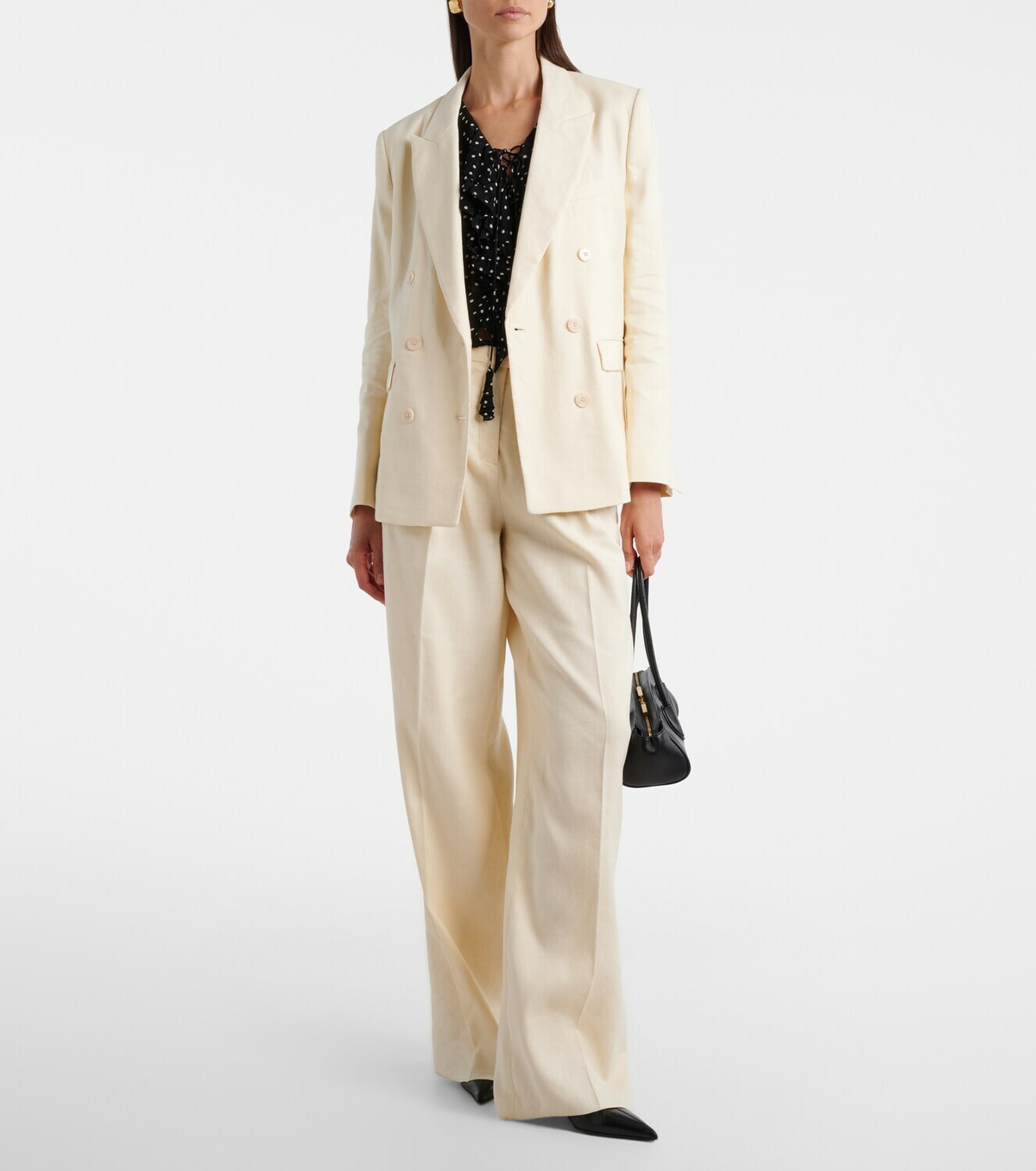Dorothee Schumacher Casual Sophistication linen and cotton blazer