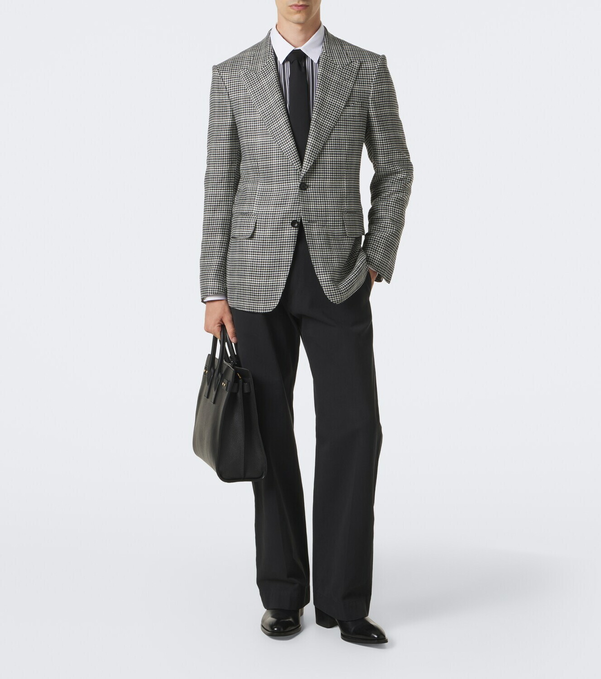 Tom Ford Checked wool-blend suit jacket