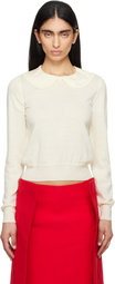Comme des Garçons Girl Yellow Intarsia Sweater
