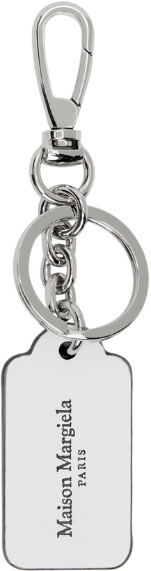 Photo: Maison Margiela Black & White Four Stitches Keychain