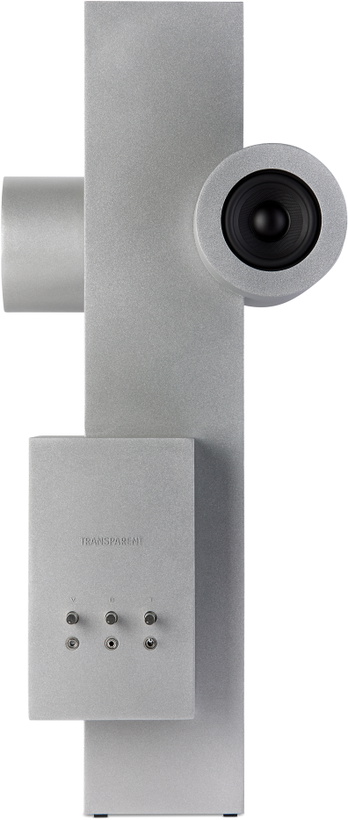 Photo: Transparent Silver Brutalist Speaker
