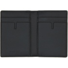 Burberry Gray City Check Folding Card Holder