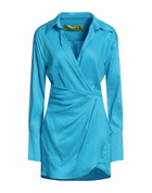 Gauge81 Womens Mini dress Azure