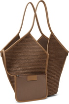 HEREU Tan Calella Raffia Tote
