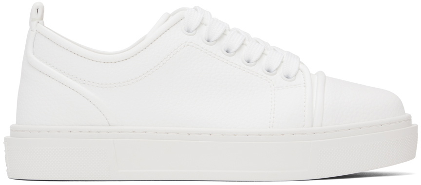 Christian Louboutin White Adolon Junior Sneakers Christian