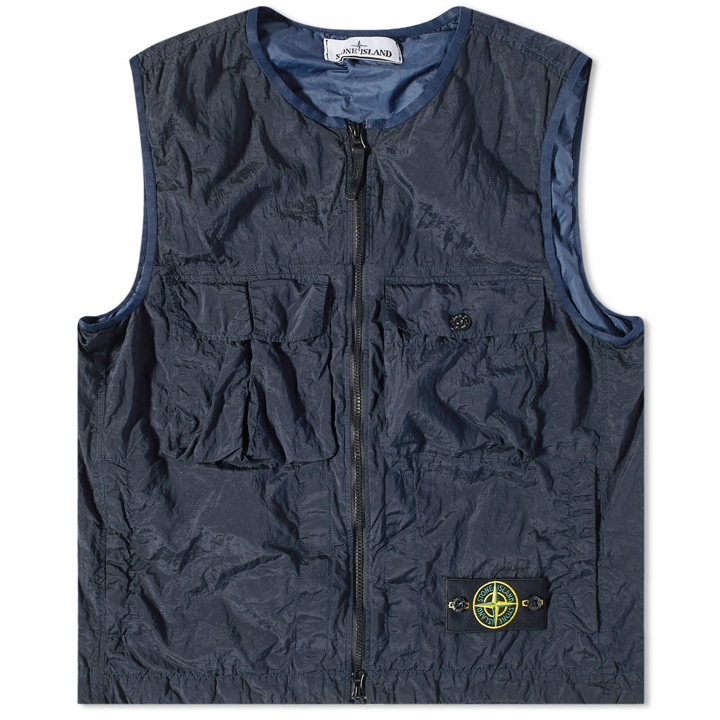 Photo: Stone Island Men's Nylon Metal Vest in Navy