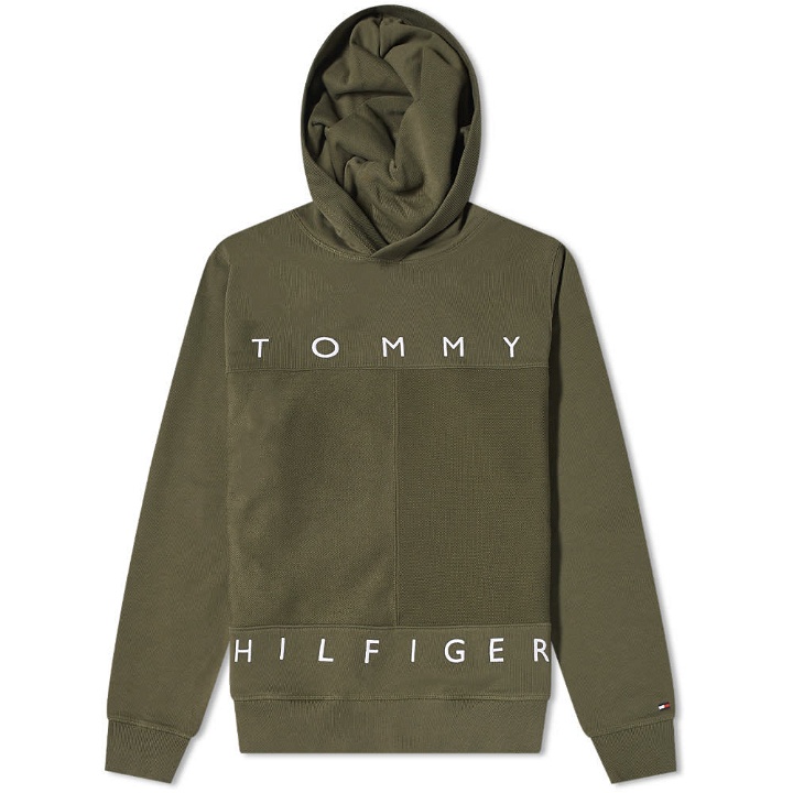 Photo: Tommy Jeans Mono Flag Hoody
