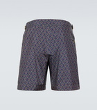 Orlebar Brown Bulldog printed swim trunks