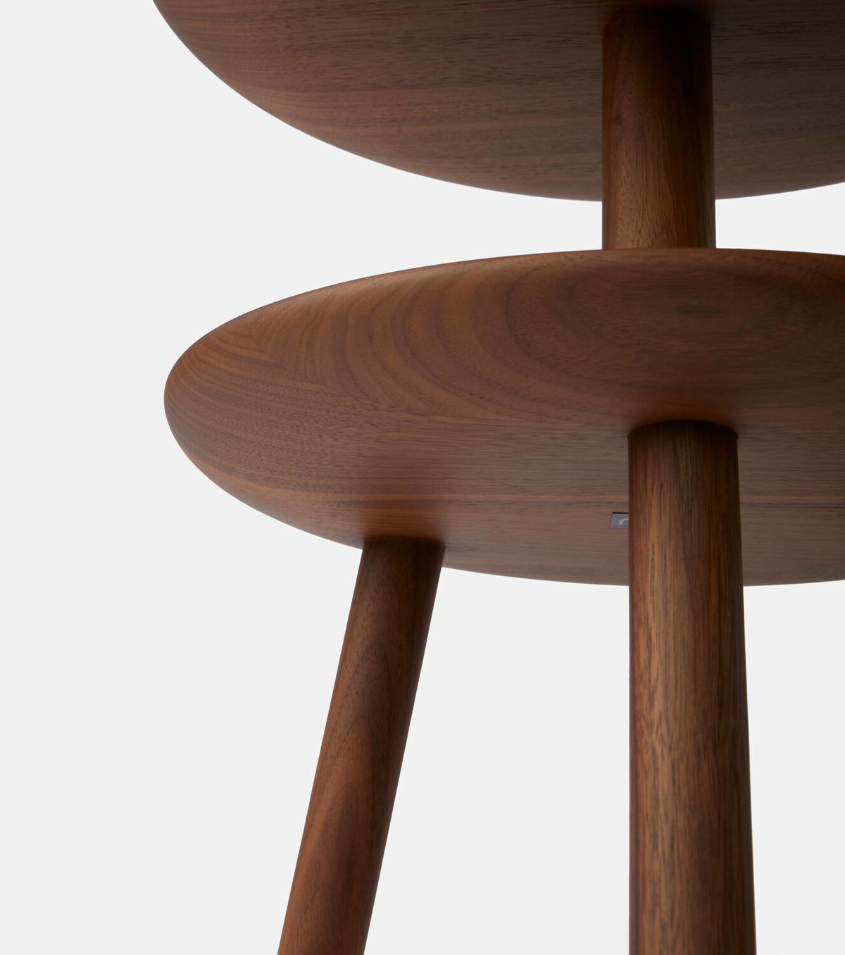Cassina Réaction Poétique walnut side table by Jaime Hayon
