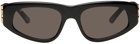 Balenciaga Black Dynasty D-Frame Sunglasses
