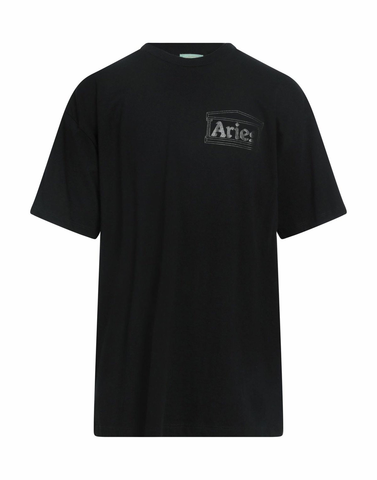 Aries Mens T-shirt in Black