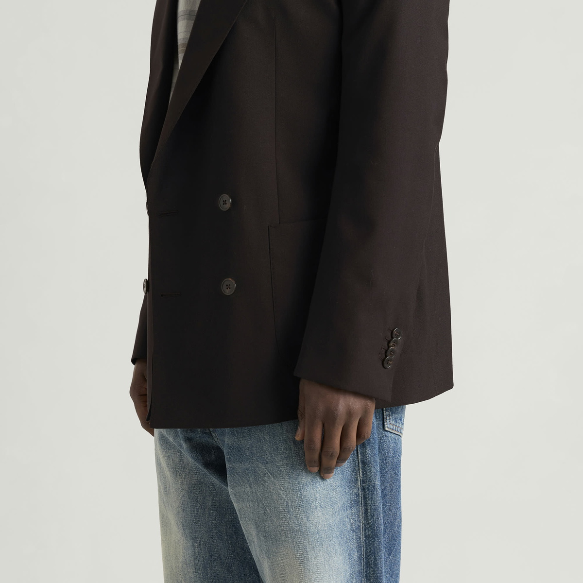 Carter Young Men's Kirk Unstructured Blazer in Espresso