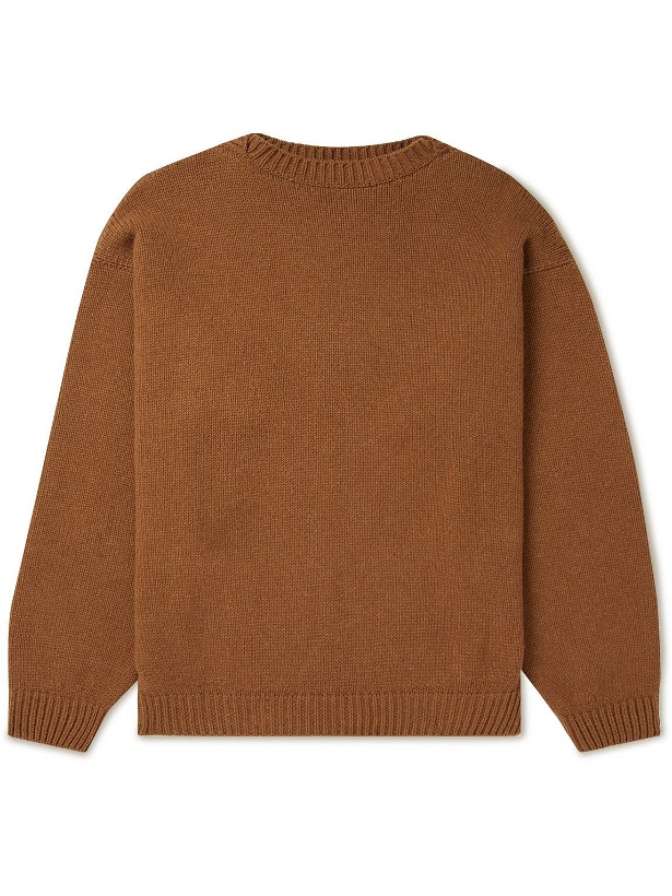Photo: Fear of God - Wool and Cashmere-Blend Sweater - Brown