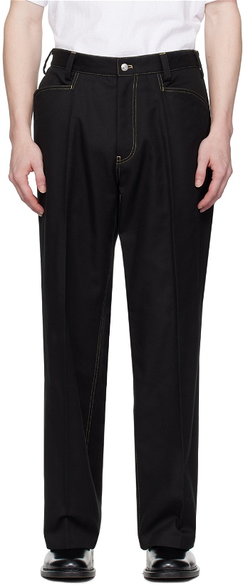 Photo: Second/Layer Black Angel Trousers