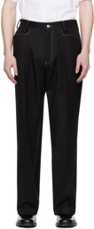 Second/Layer Black Angel Trousers