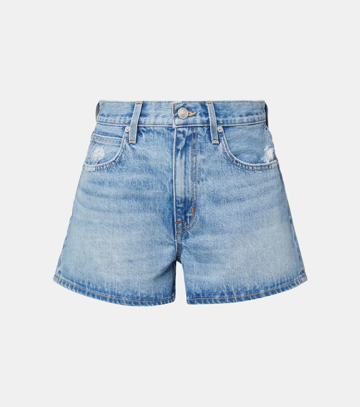 Slvrlake Mila mid-rise denim shorts