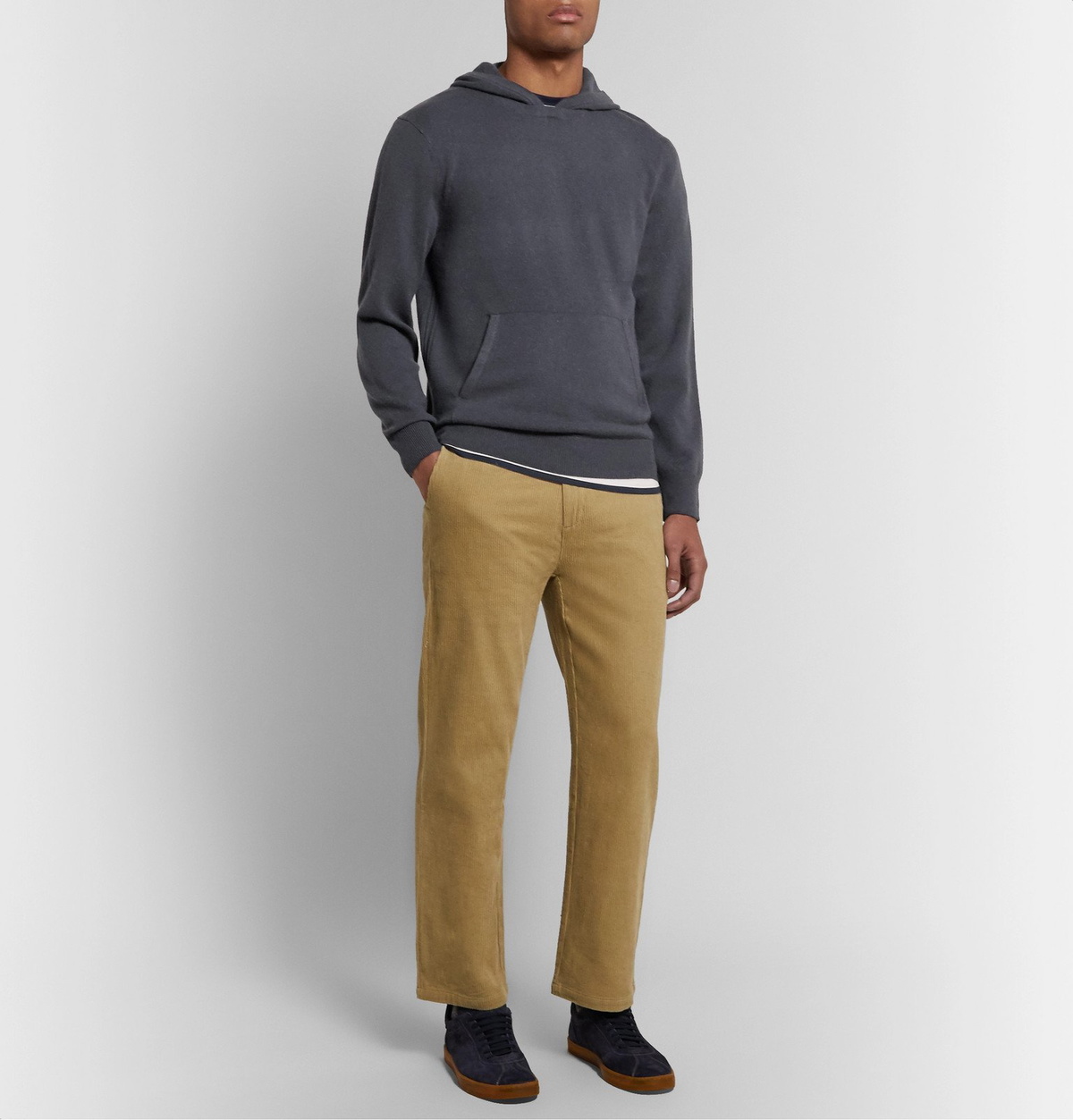 Club Monaco - Cashmere Hoodie - Gray