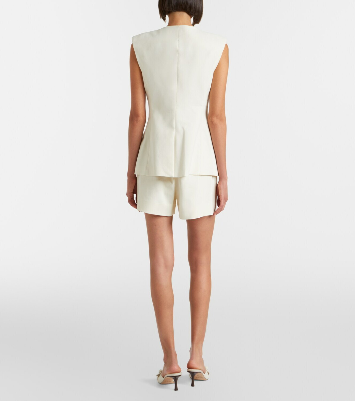 Veronica Beard Craig cotton-blend twill shorts