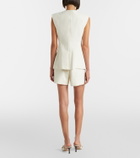 Veronica Beard Craig cotton-blend twill shorts