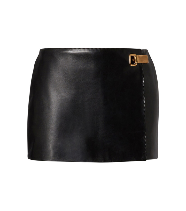 Photo: Balenciaga Leather skort
