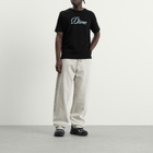 Dime Men's Cursive Paper Cut T-Shirt in Black