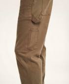 Brooks Brothers Men's Garment-Dyed Painter Pants | Olive