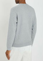 Sunspel Crew-neck Cotton Sweatshirt Grey