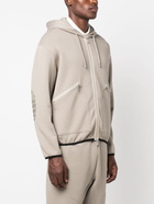 EMPORIO ARMANI - Cotton Zipped Hoodie