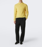 The Row Reyes cashmere and silk polo sweater