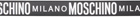 Moschino Black 'Milano' Logo Belt