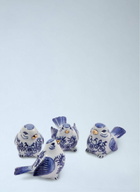 POLSPOTTEN Porcelain Bird Figurine Set