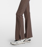 The Upside Houndstooth Florence flared pants