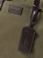 Polo Ralph Lauren - Leather-Trimmed Canvas Duffle Bag