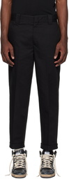 Golden Goose Black Straight-Leg Trousers