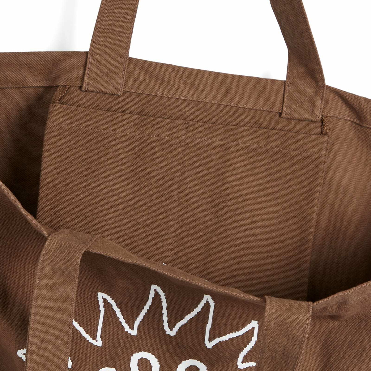 Good Morning Tapes Men's All Welcome Tote Bag in Choc 